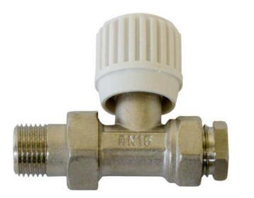 Best Design - Radiatorkraan Recht 1/2x15mm Best-Design, Ophalen of Verzenden, Nieuw