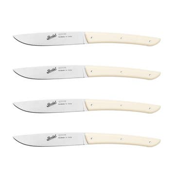 GGM Gastro | (4 stuks) BERKEL | Steakmes - Crème - Mes: |, Verzenden, Nieuw