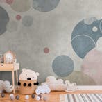 Profhome 383071-GU Fotobehang kinderbehang mat grijs beige, Huis en Inrichting, Stoffering | Behang, Verzenden