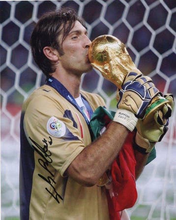Gianluigi Buffon - FIFA Wereldbeker 2006 - Gesigneerde foto, Nieuw