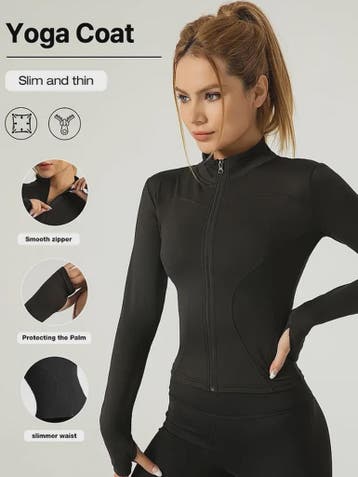 Dames Fitness Jack | Sneldrogend & Zonwerend | Lange Mouwen, Verzenden, Nieuw