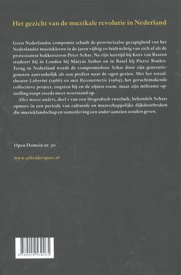 Alles moest anders / Open Domijn / 50 9789029539265, Verzenden, Gelezen, Bas van Putten