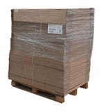 Verzenddoos 920x380x610 mm dubbelgolf karton bruin fefco, Ophalen of Verzenden