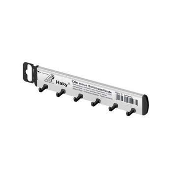Haky sleutellijst met plakstrip - 6 haken, Ophalen of Verzenden, Nieuw, Brandkast