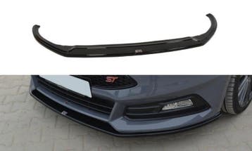 Voorspoiler Ford Focus ST Mk3 FL V.2 Glanzend Zwart, Auto-onderdelen, Ophalen of Verzenden, Nieuw