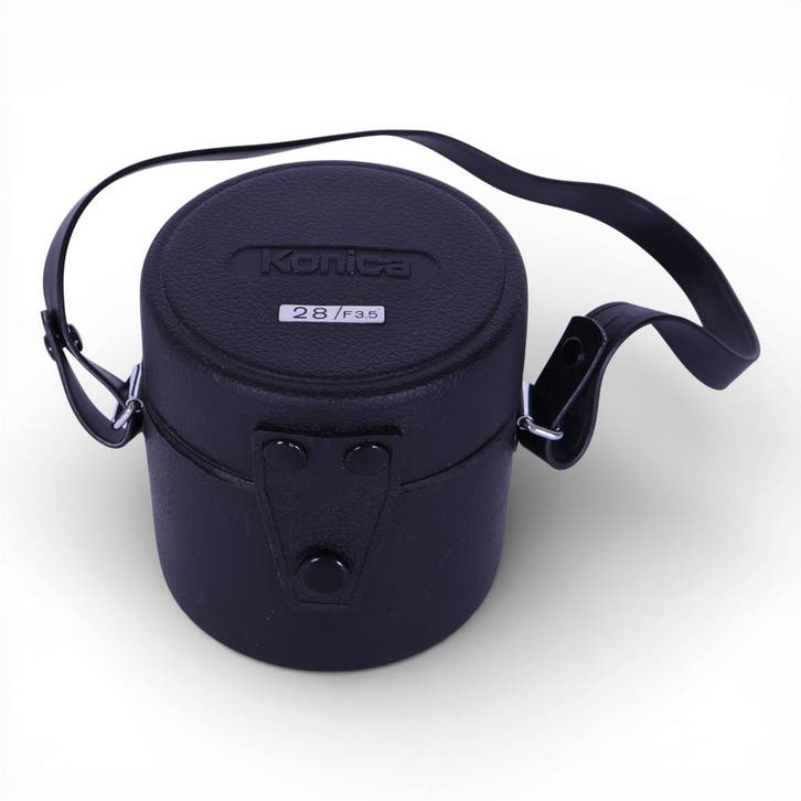 Lens Case / Tas voor Konica 28mm f/3.5, Audio, Tv en Foto, Fotografie | Fotostudio en Toebehoren, Zo goed als nieuw, Verzenden