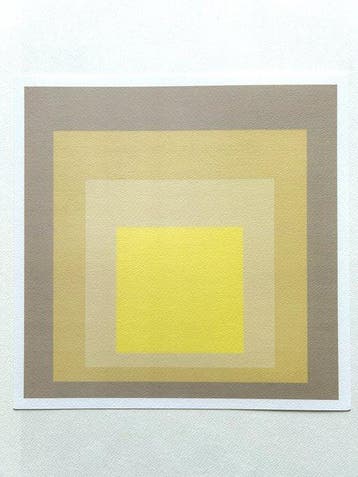 Josef Albers (1888-1976), after - Homage To The Square, Antiek en Kunst