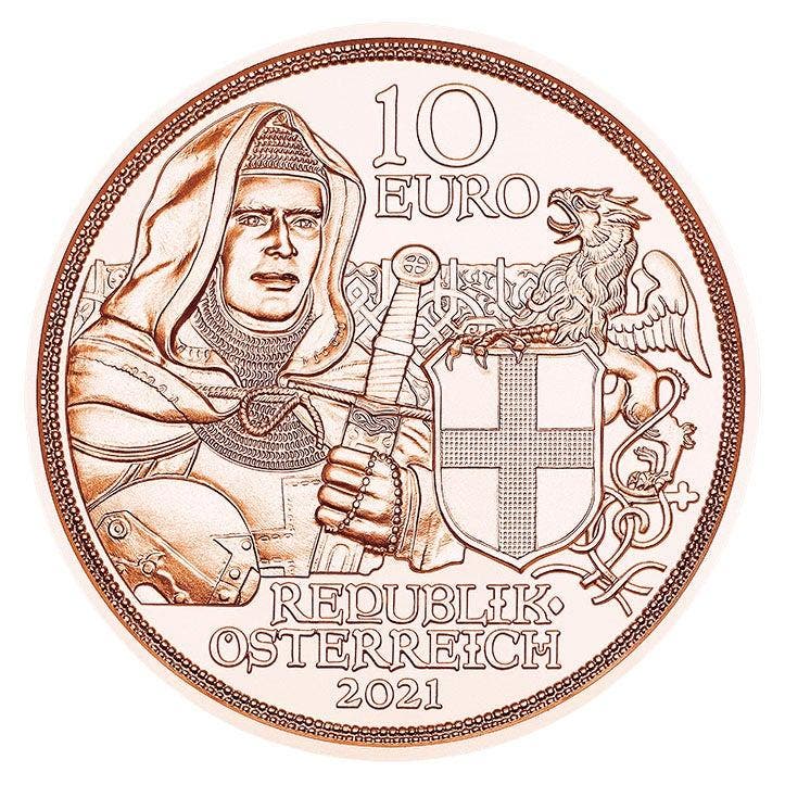 Oostenrijk 10 Euro Broederschap 2021 UNC, Postzegels en Munten, Munten | Europa | Euromunten, Verzenden