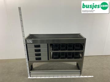 Aluca bedrijfswageninrichting 1255x415x950mm (2829), Ophalen of Verzenden