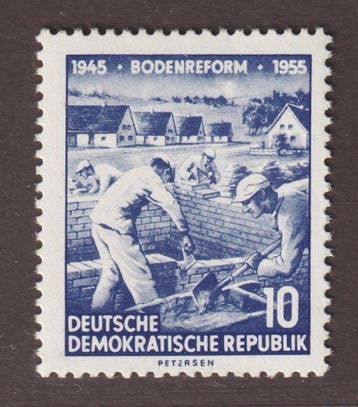 Duitse Democratische Republiek (DDR) 1955 - DDR 482 Y II *, Gestempeld