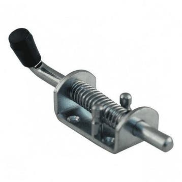 Treksluiting Met Veer 12 Mm Pen  - Klepsluiting - Trekgrende, Ophalen of Verzenden, Nieuw, IJzer, Overige typen