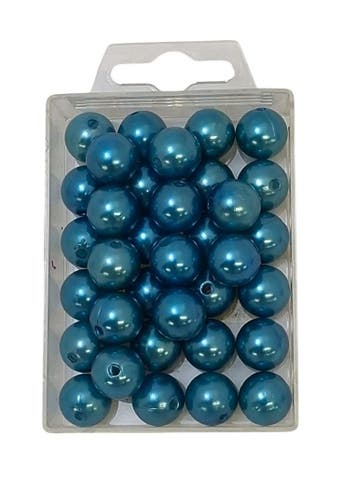 Parels Rijgparels WM 02 Blauw 14 mm, Ophalen of Verzenden, Nieuw
