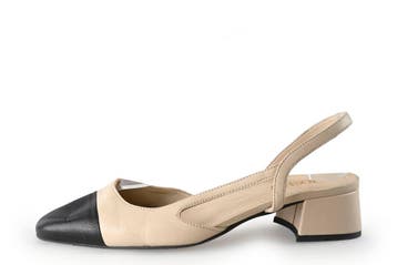 Josh V Slingbacks in maat 40 Beige, Verzenden, Beige, Josh V, Gedragen