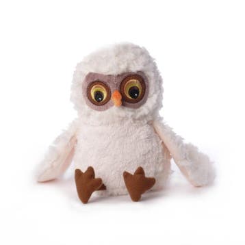 Inware sneeuwuil knuffel - pluche - 22 cm - wit, Verzenden, Nieuw