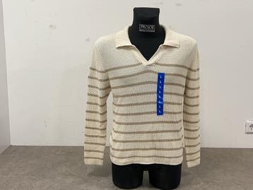 Veiling - 4x Weatherproof Vintage trui maat L gestreept ivor, Nieuw