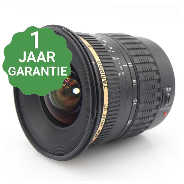 10% korting | Tamron AF 11-18mm f/4.5-5.6 IF DI II SP Canon, Audio, Tv en Foto, Fotografie | Lenzen en Objectieven, Gebruikt, Verzenden