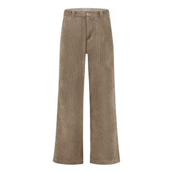 Para Mi • beige ribfluwelen broek Mira • 44, Kleding | Dames, Para Mi, Bruin, Verzenden, Maat 42/44 (L)
