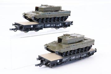 Roco H0 - 66391 - Modeltrein goederenwagon (2) - Twee, Hobby en Vrije tijd, Nieuw