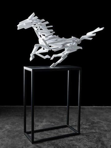 Gabor M. Szoke - Galloping horse