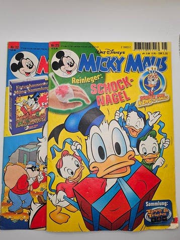 Micky Maus - Micky Maus - 7 Comic - 1998/1999, Boeken, Nieuw