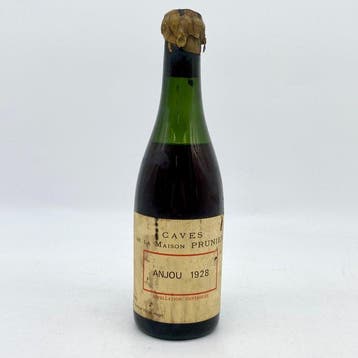 1928 Caves de la Maison Prunier - Anjou - 1 Halve fles, Nieuw
