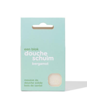HEMA Blok doucheschuim bergamot 65g, Verzenden, Nieuw