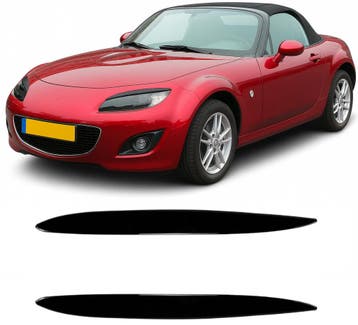 Koplampspoilers | geschikt voor Mazda | MX5 NC | 2009-2015 |, Verzenden
