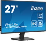 27 Iiyama ProLite XU2792UHSU-B6 4K/DP/HDMI/VGA/IPS, Computers en Software, Monitoren, Ophalen of Verzenden, Nieuw, Ultra HD (4K)