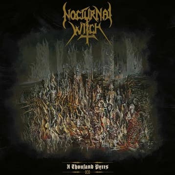 lp nieuw - nocturnal witch - A THOUSAND PYRES (nieuw), Verzenden, Zo goed als nieuw, Overige formaten