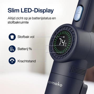 Samako Kruimeldief NanoDetect Pro 135W - Kruimelzuiger, Witgoed en Apparatuur, Stofzuigers, Ophalen of Verzenden, Zo goed als nieuw