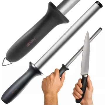 Ruhhy Diamanten Messenslijper 30 cm – Musak voor Keukenme., Ophalen of Verzenden, Nieuw