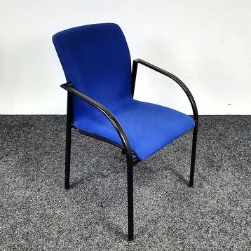 Kembo Vergaderstoel - Blauw, Ophalen of Verzenden, Gebruikt, Blauw