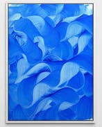 Anaïs LF - N°17 - Éclat Cobalt - Blue waves - Abstract art