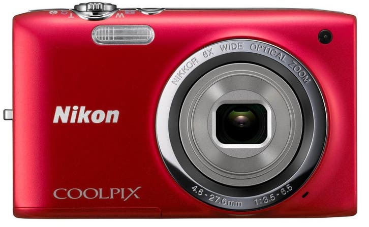 Nikon Coolpix S2700 Digitale Compact Camera - Rood, Audio, Tv en Foto, Fotocamera's Digitaal, Zo goed als nieuw, Verzenden