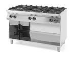 Gasfornuis Kitchen Line 6 Pits, Met Ombouw, Hendi, Kitchen L, Ophalen of Verzenden, Nieuw in verpakking