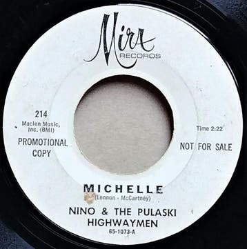 vinyl single 7 inch - Nino &amp; The Pulaski Highwaymen -..., Verzenden, Zo goed als nieuw, 7 inch, Pop