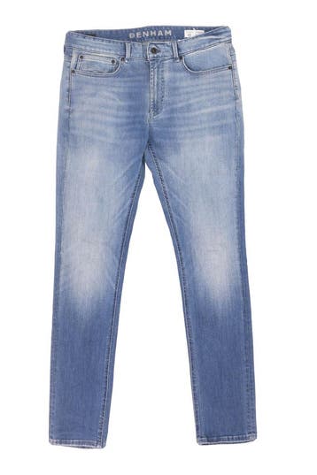 Denham Broek in maat W34 L34 Blauw, Verzenden, Zo goed als nieuw, Blauw, Denham