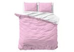 Sleeptime Twin Face Roze/Wit - 240 x 220, Nieuw