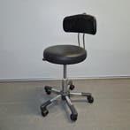 Greiner medische werkstoel - zwarte skai mat, Ophalen of Verzenden, Nieuw