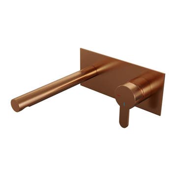 Brauer Copper Edition Inbouw Wastafelmengkraan met Rechte, Ophalen of Verzenden, Nieuw