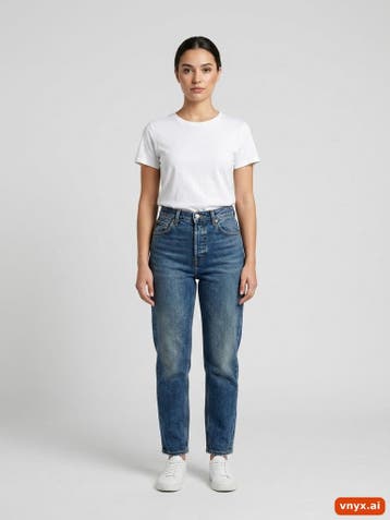 Vintage Jeans Dames maat M Blauw Vintage, Ophalen of Verzenden, Nieuw