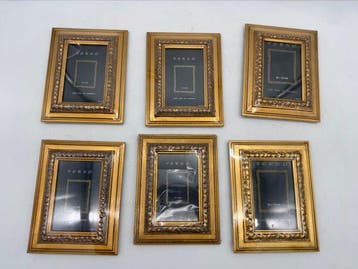 verno - vergulde lijsten - Fotolijst (6)- ajour/barok, Antiek en Kunst, Curiosa en Brocante