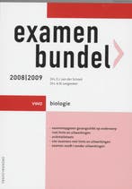 Examenbundel 2008/2009 VWO Biologie 9789006074895, Boeken, Schoolboeken, Verzenden, Gelezen, E.J. van der Schoot