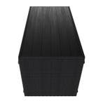 Loungeset / Tuinset Jamaika - 2-in-1 - Polyrotan - Zwart / G, Verzenden, Nieuw