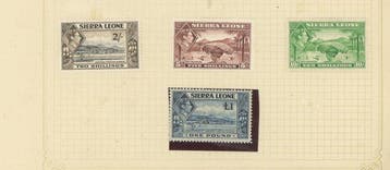 Britse Gemenebest - Sierra Leone / Seychellen / Somaliland -, Gestempeld