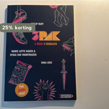 3 Pak 2023. Boekenweek voor jongeren 2023 9789059656819, Verzenden, Gelezen