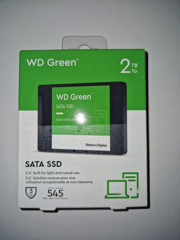 Western Digital WD Green SATA SSD 2TB - Computer - In, Nieuw