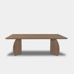 Tafel Rechthoekig Eikenhout  Driehoek  300x100, Huis en Inrichting, Tafels | Eettafels, Nieuw