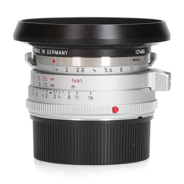 Leica 35mm f/1.4 Summilux-M Silver Steel Rim (11301), Audio, Tv en Foto, Fotografie | Lenzen en Objectieven, Ophalen of Verzenden