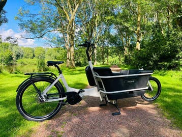 Raaks Vido elektrische bakfiets tweewieler epoxy bak - NIEUW, Nieuw, Huif